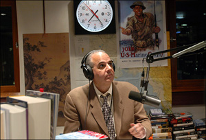Photo of John Batchelor in the studio
